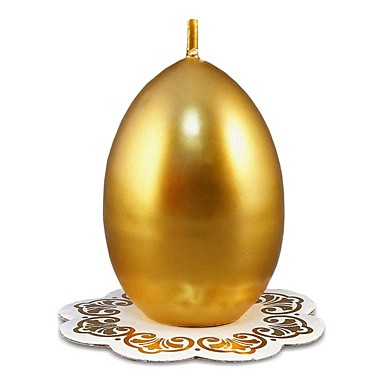Свеча Яйцо золотое