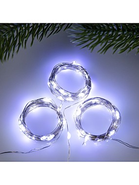 Гирлянда нить 2м (белое свечение)