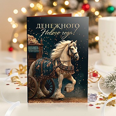 Открытка 4 шоколадки 