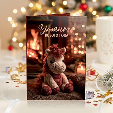 Открытка 4 шоколадки 