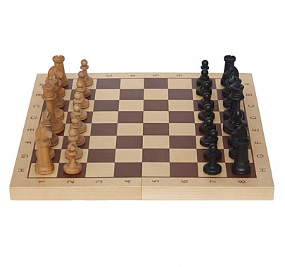 Шахматы Обиходные (складные, с утяжелёнными фигурами)