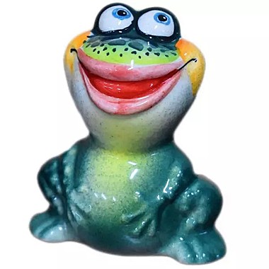 Лягушка цветная 6,5см