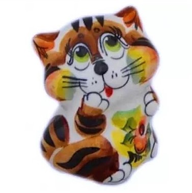 Кошка цветная 6,5см