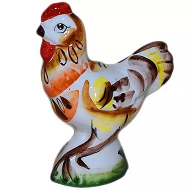 Курочка цветная 9см