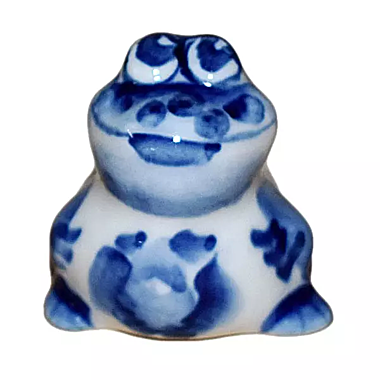 Лягушка гжель 3,5см