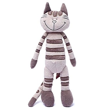 Кот полосатик 33см
