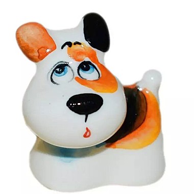 Собака цветная 4см