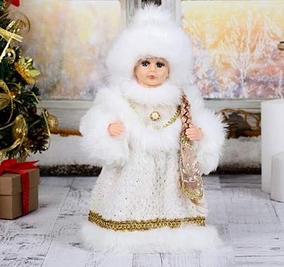 Снегурочка 29см (с функцией движения)